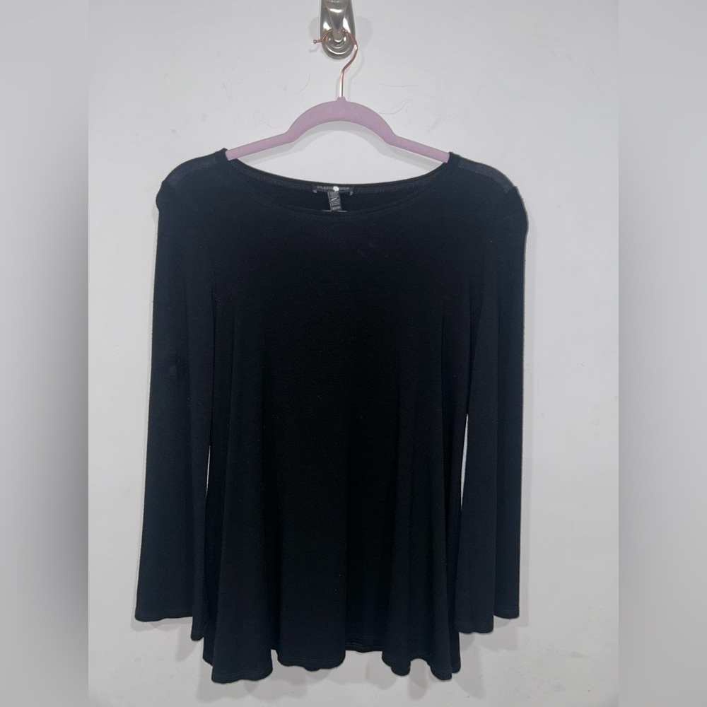 Eileen Fisher Black Top XS